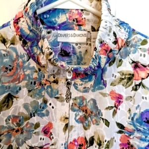 Draper & Damon's eyelet jacket